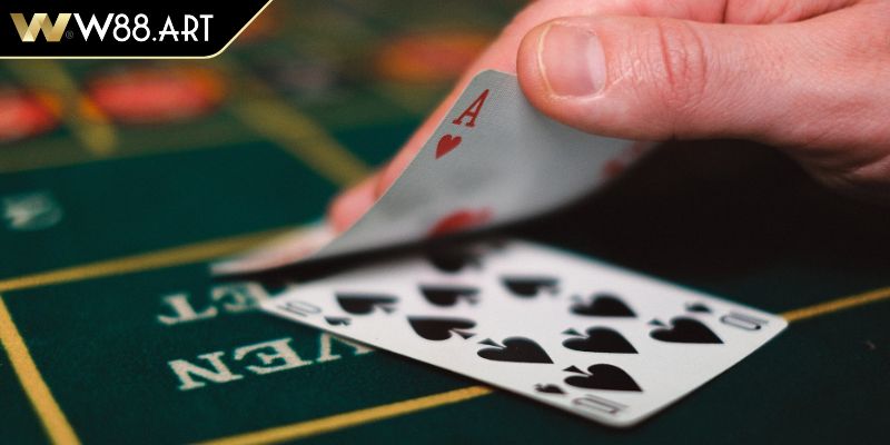 Chiến thuật gấp thếp Baccarat W88