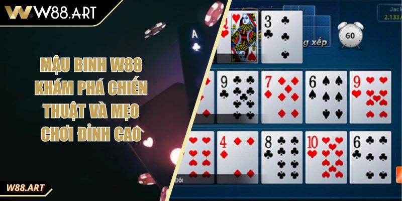 Mậu Binh W88 Khám Phá Chiến Thuật Và Mẹo Chơi Đỉnh Cao