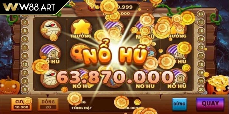 Cơ chế trả thưởng nổ hũ W88 hấp dẫn