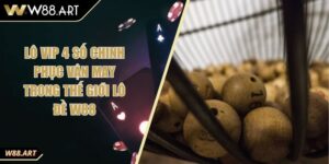 Lô VIP 4 Số Chinh Phục Vận May Trong Thế Giới Lô Đề W88